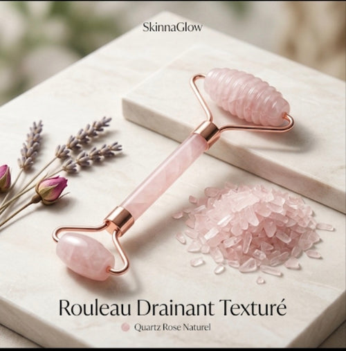 Kit Rituel Éclat Royal ( Gua Sha &  Rouleau de Massage)